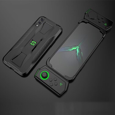 Case cover For Xiaomi Black Shark 2 TPU Cooling Gaming Phone All-inclusive Shockproof Case(Black)