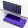 Case cover For Xiaomi Mi Note10 / Note 10 Pro Plated Mirror Horizontal Flip Leather Case with Holder(Purple Blue)