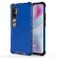 Case cover For Xiaomi Mi Note 10/Mi CC9 Pro Shockproof Honeycomb PC + TPU Case(Blue)