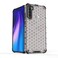 Case cover For Xiaomi Redmi Note 8T Shockproof Honeycomb PC + TPU Case(Red)