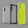 Case cover For Xiaomi Redmi Note 8T Shockproof Honeycomb PC + TPU Case(Red)
