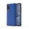 Case cover For Xiaomi Mi 9 Lite Shockproof Honeycomb PC + TPU Case(Blue)