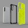 Case cover For Xiaomi Redmi Note 8T Shockproof Honeycomb PC + TPU Protective Case(Green)