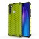 Case cover For Xiaomi Redmi Note 8T Shockproof Honeycomb PC + TPU Protective Case(Green)