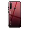 Case cover For Xiaomi Redmi Note 8 Gradient Color Glass Case(Red)