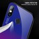 Case cover For Xiaomi Redmi Note 5 Pro Gradient Color Glass Case(Blue)