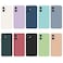 Case cover For Xiaomi Redmi Note 12 China Imitation Liquid Silicone Straight Edge Phone Case(Apricot)