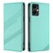 Case cover For itel A24 Pro Embossed Multi-functional Wallet Retro Leather Phone Case(Mint Green)