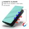 Case cover For itel A24 Pro Embossed Multi-functional Wallet Retro Leather Phone Case(Mint Green)
