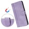 Case cover For BLU C9 Line Splicing Buckle Retro Leather Phone Case(Purple)
