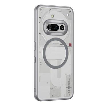 Case cover For Nothing Phone 3a Pro MagSafe Armor Clear TPU Hybrid PC Phone Case(Grey)