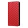 Case cover For BLU G53 Cubic Grid Texture Flip Leather Phone Case(Red)