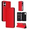 Case cover For BLU G53 Cubic Grid Texture Flip Leather Phone Case(Red)