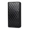 Case cover For T-Mobile REVVL 6 Pro 5G / REVVL 6x Pro Cubic Grid Texture Flip Leather Phone Case(Black)