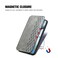 Case cover For Nothing Phone 3a Cubic Grid Pressed Magnetic Leather Phone Case(Gray)