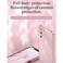 Case cover For Honor X10 5G XINLI Straight Edge 6D Electroplate TPU Phone Case with Ring Holder(Pink)