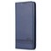 Case cover For Honor 60 SE AZNS Magnetic Calf Texture Flip Leather Phone Case(Dark Blue)