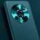 Case cover For Honor Magic4 Plain Skin Leather Phone Case(Green)