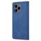 Case cover For Honor 60 SE AZNS Skin Feel Calf Texture Horizontal Flip Leather Phone Case(Blue)