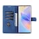 Case cover For Honor 60 SE AZNS Skin Feel Calf Texture Horizontal Flip Leather Phone Case(Blue)