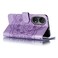 Case cover For Honor Play 30 Plus Sun Mandala Embossing Pattern Phone Leather Case(Purple)