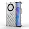 Case cover For Honor X9A Shockproof Honeycomb Phone Case(White)