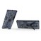 Case cover For Honor Magic3 Leather Version Supersonic PC + TPU Shock-proof Protective Case with Holder(Dark Blue)