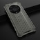 Case cover For Honor Magic3 Pro+ Shockproof Honeycomb PC + TPU Case(Black)