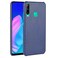 Case cover For Huawei Honor 9C Shockproof Crocodile Texture PC + PU Case(Blue)