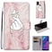 Case cover For Huawei Honor 9A Coloured Drawing Cross Texture Horizontal Flip PU Leather Case with Holder &amp; Card Slots &amp; Wallet &amp; Lanyard(Pink Hands Heart)