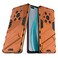 Case cover For Honor Magic3 Punk Armor 2 in 1 PC + TPU Shockproof Case with Invisible Holder(Orange)