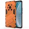 Case cover For Honor Magic3 Punk Armor 2 in 1 PC + TPU Shockproof Case with Invisible Holder(Orange)