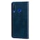 Case cover Business Style Oil Wax Texture Horizontal Flip Leather Case for Huawei Honor 10i, with Holder &amp; Card Slots &amp; Wallet(Blue)