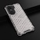 Case cover For Honor 60 Pro Honeycomb PC + TPU Phone Case(White)