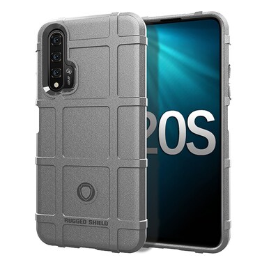 Case cover For Huawei Honor 20S Full Coverage Shockproof TPU Case(Grey)