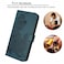 Case cover For Honor 10 Lite Datura Flower Embossed Flip Leather Phone Case(Dark Green)