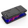 Case cover Shockproof PC + TPU Case for Huawei Honor V20, with Holder (Navy Blue)