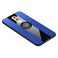 Case cover For Huawei Honor 6X XINLI Stitching Cloth Textue Shockproof TPU Protective Case with Ring Holder(Blue)