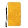 Case cover For Honor 200 Lite Global Ethnic Style Embossed Pattern Leather Phone Case(Yellow)