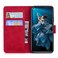 Case cover For Huawei nova 5T / Honor 20 Skin Feel Pure Color Flip Leather Phone Case(Red)