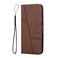 Case cover For Honor 90 Lite / X50i 5G Stitching Calf Texture Buckle Leather Phone Case(Brown)