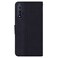 Case cover For Honor 20 / Huawei nova 5T Geometric Embossed Leather Phone Case(Black)