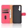 Case cover For Huawei Honor 20 / nova 5T Solid Color Skin Feel Magnetic Buckle Horizontal Flip Calf Texture PU Leather Case with Holder &amp; Card Slots &amp; Wallet(Rose Red)