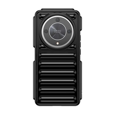 Case cover For Honor X50 Pro Capsule Series Candy Color TPU Phone Case(Black)