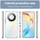 Case cover For Honor X50 Pro Colorful Series Acrylic Hybrid TPU Phone Case(Transparent)