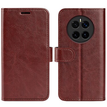 Case cover For Honor Magic 7 5G R64 Texture Horizontal Flip Leather Phone Case(Brown)