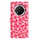 Case cover For Honor X9c 5G 3D Pattern Leather Phone Case(Pink Leopard Print)