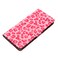 Case cover For Honor X9c 5G 3D Pattern Leather Phone Case(Pink Leopard Print)