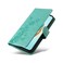 Case cover For Honor X60i Embossed Butterfly Flowers Leather Phone Case(Green)