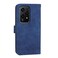 Case cover For Honor 200 Lite Global Dierfeng Dream Line TPU Hybrid PU Leather Phone Case(Blue)